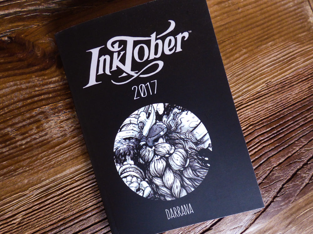 Inktober 2017 Zine. Limited Edition + stickers!